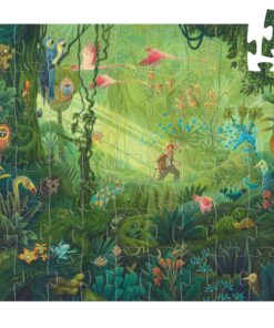 djeco Formadobozos puzzle - Dzsungel puzzle - In the Jungle