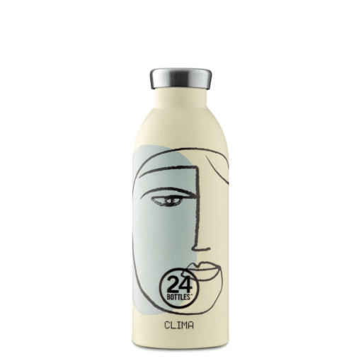 24BOTTLES Clima 500ml rozsdamentes acél termosz, White Calypso