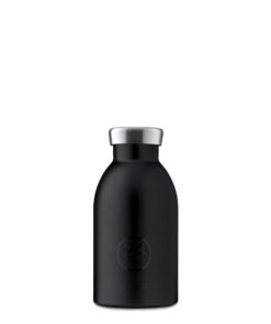 24BOTTLES Clima 330ml rozsdamentes acél termosz, TUXEDO BLACK