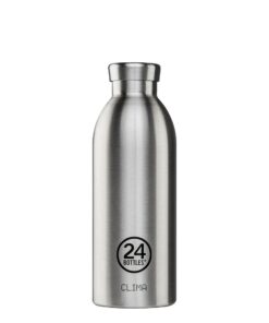 24BOTTLES Clima 500ml rozsdamentes acél termosz, STEEL