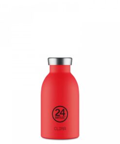 24BOTTLES Clima 330ml rozsdamentes acél termosz, HOT RED