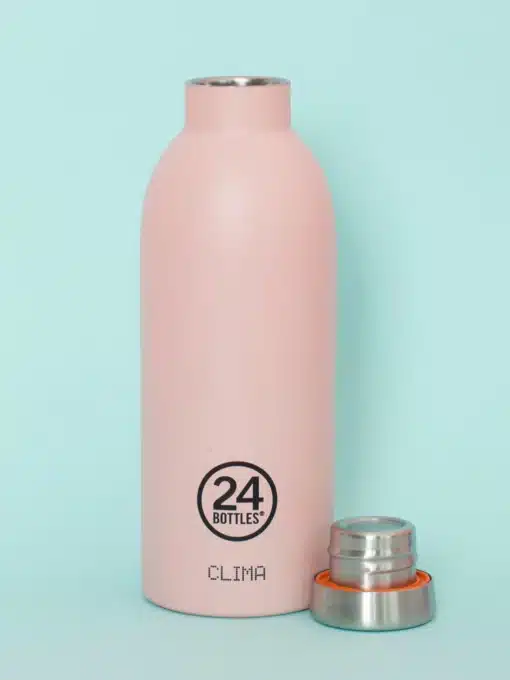 24BOTTLES Clima 500ml rozsdamentes acél termosz, DUSTY PINK STONE