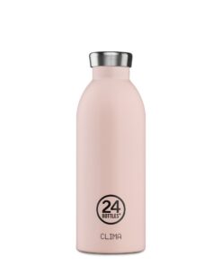 24BOTTLES Clima 500ml rozsdamentes acél termosz, DUSTY PINK STONE