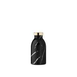 24BOTTLES Clima 330ml rozsdamentes acél termosz, Black Marble