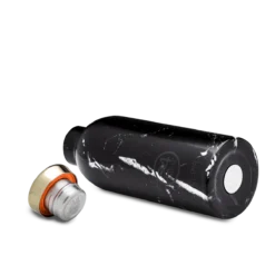 24BOTTLES Clima 330ml rozsdamentes acél termosz, Black Marble