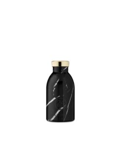 24BOTTLES Clima 330ml rozsdamentes acél termosz, Black Marble