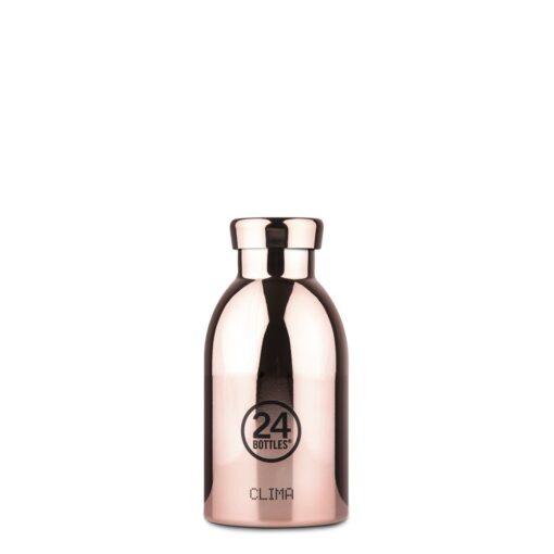 24BOTTLES Clima 330ml rozsdamentes acél termosz, ROSE GOLD