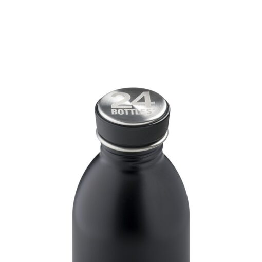 24BOTTLES Urban 500ml rozsdamentes acél kulacs, TUXEDO BLACK