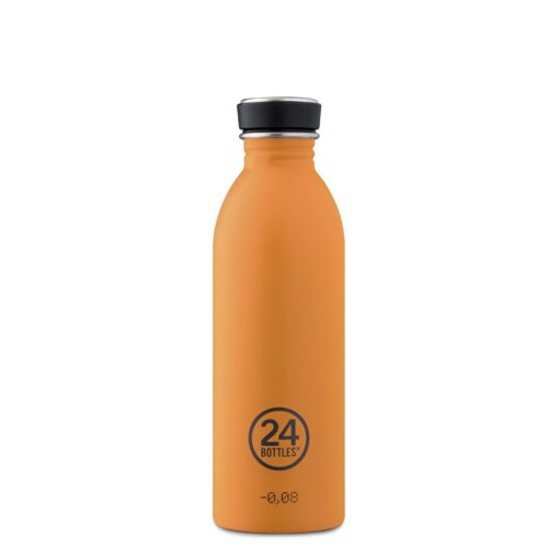 24BOTTLES Urban 500ml rozsdamentes acél kulacs, TOTAL ORANGE