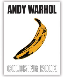 Andy Warhol ihlette színező mudpuppy