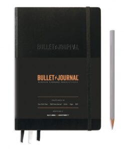 LEUCHTTURM1917 Medium A5 Bullet Journal Edition 2 NOTEBOOK, fekete