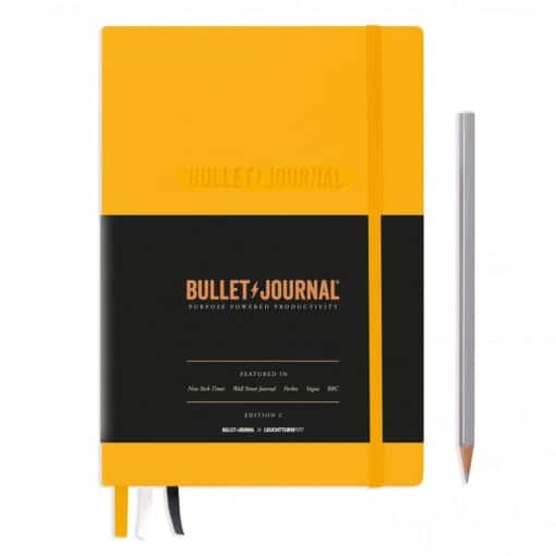 LEUCHTTURM1917 Medium A5 Bullet Journal Edition 2 NOTEBOOK, yellow