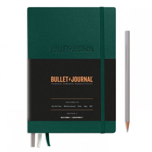 LEUCHTTURM1917 Medium A5 Bullet Journal Edition 2 NOTEBOOK, zöld