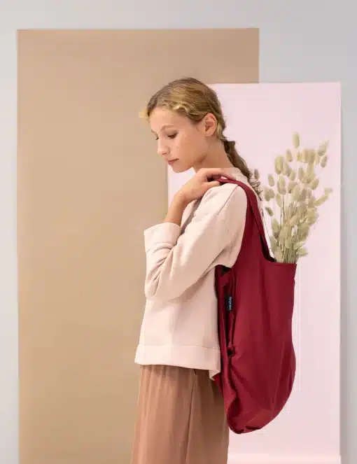 Notabag bevásárlótáska - Wine Red