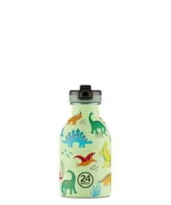 24BOTTLES Kids Urban 250ml rozsdamentes acél kulacs, Jurassic Friends