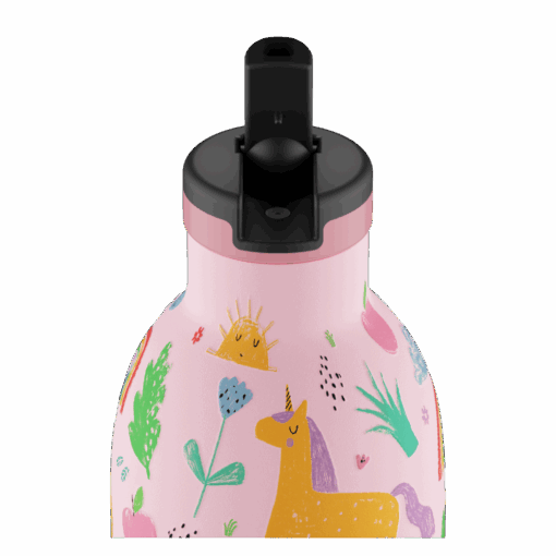 24BOTTLES Kids Clima 330ml rozsdamentes acél kulacs, MAGIC FRIENDS
