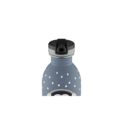 24BOTTLES Kids Urban 250ml rozsdamentes acél kulacs, Happy Penguin