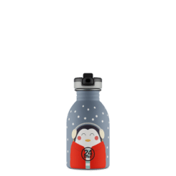 24BOTTLES Kids Urban 250ml rozsdamentes acél kulacs, Happy Penguin