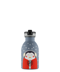 24BOTTLES Kids Urban 250ml rozsdamentes acél kulacs, Happy Penguin