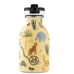 24BOTTLES Kids Urban 250ml rozsdamentes acél kulacs, Jungle Friends