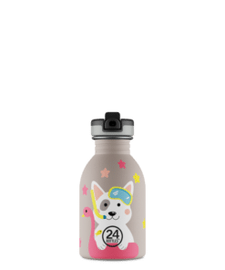 24BOTTLES Kids Urban 250ml rozsdamentes acél kulacs, Lucky Dog