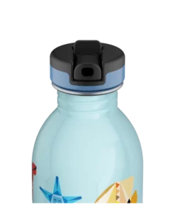 24BOTTLES Kids Urban 250ml rozsdamentes acél kulacs, Sea Friends