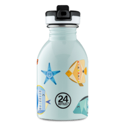 24BOTTLES Kids Urban 250ml rozsdamentes acél kulacs, Sea Friends gyerek kulacs