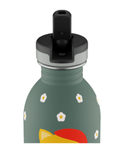 24BOTTLES Kids Urban 250ml rozsdamentes acél kulacs, Smart Cat