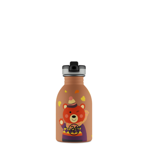 24BOTTLES Kids Urban 250ml rozsdamentes acél kulacs, Sweet Bear