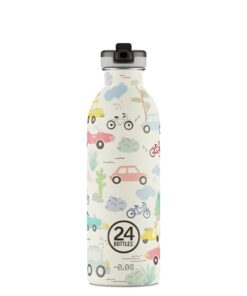 24BOTTLES Kids Urban 500ml rozsdamentes acél kulacs, Adventure Friends