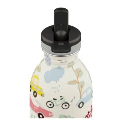 24BOTTLES Kids Urban 250ml rozsdamentes acél kulacs, Adventure Friends