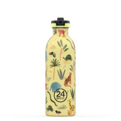 24BOTTLES Kids Urban 500ml rozsdamentes acél kulacs, Jungle Friends