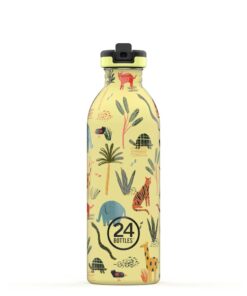 24BOTTLES Kids Urban 500ml rozsdamentes acél kulacs, Jungle Friends