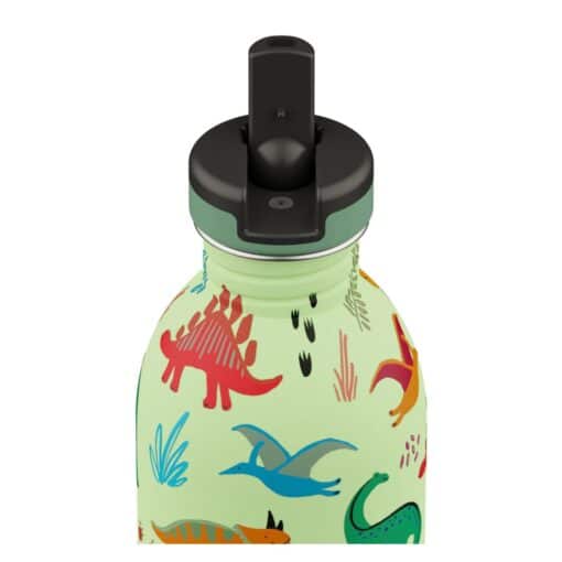 24BOTTLES Kids Urban 500ml rozsdamentes acél kulacs, Jurassic Friends