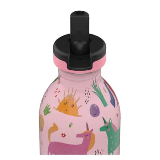 24BOTTLES Kids Urban 500ml rozsdamentes acél kulacs, Magic Friends