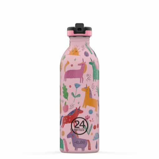 24BOTTLES Kids Urban 500ml rozsdamentes acél kulacs, Magic Friends