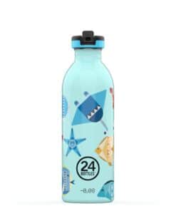 24BOTTLES Kids Urban 500ml rozsdamentes acél kulacs, Sea Friends