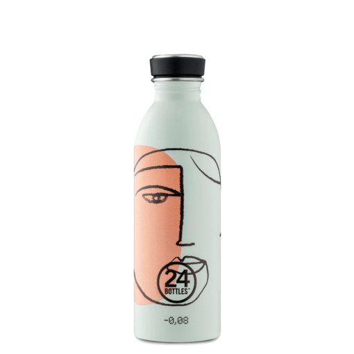 24BOTTLES Urban 500ml rozsdamentes acél kulacs, Blue Calypso