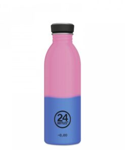 24BOTTLES Urban 500ml rozsdamentes acél kulacs, REactive pink/blue