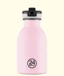 24BOTTLES Kids Urban 250ml rozsdamentes acél kulacs, Candy Pink