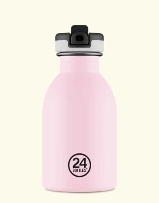 24BOTTLES Kids Urban 250ml rozsdamentes acél kulacs, Candy Pink