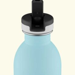 24BOTTLES Kids Urban 250ml rozsdamentes acél kulacs, Cloud Blue