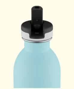 24BOTTLES Kids Urban 250ml rozsdamentes acél kulacs, Cloud Blue