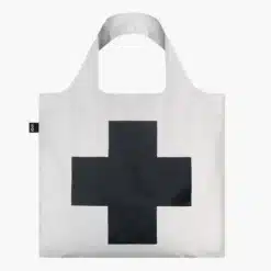 LOQI KAZIMIR MALEVICH Fekete keresztes táska