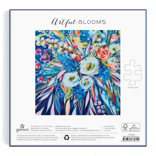 Artful Blooms 500 db-os puzzle Galison