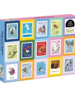 Birds of the World 1000 db-os puzzle Galison