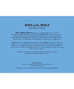 Birds of the World 1000 db-os puzzle Galison