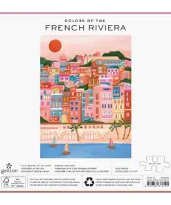 Colors Of The French Riviera 1000 db-os puzzle Galison