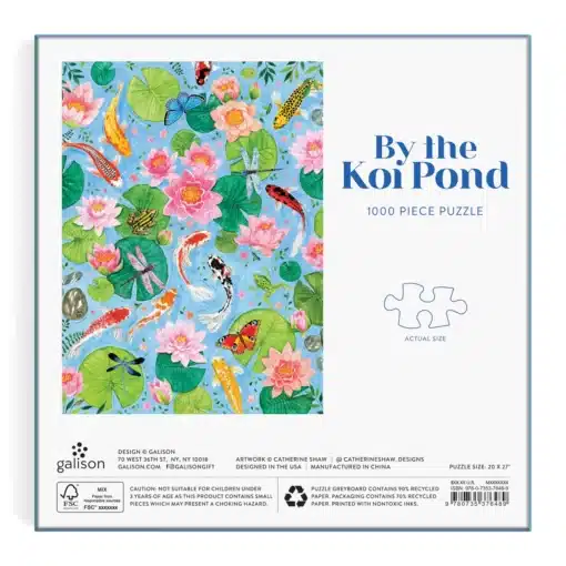 A Koi tónál 1000 db-os puzzle Galison