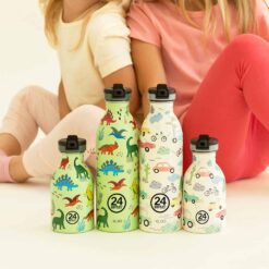 24BOTTLES Kids Urban 500ml rozsdamentes acél kulacs, Adventure Friends